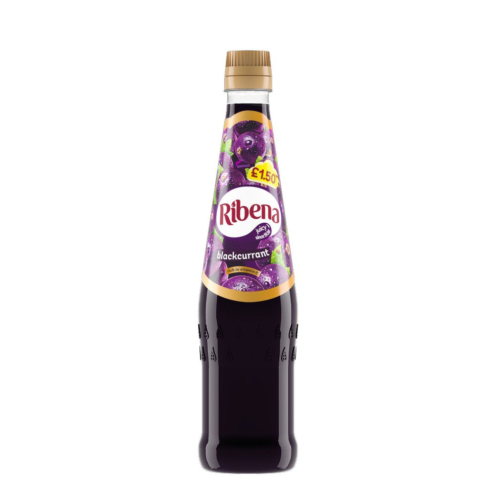 Ribena Blackcurrant Cordial 600ml