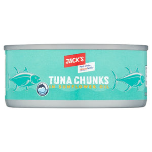 Jack’s Tuna Chunks in Sunflower Oil 145g