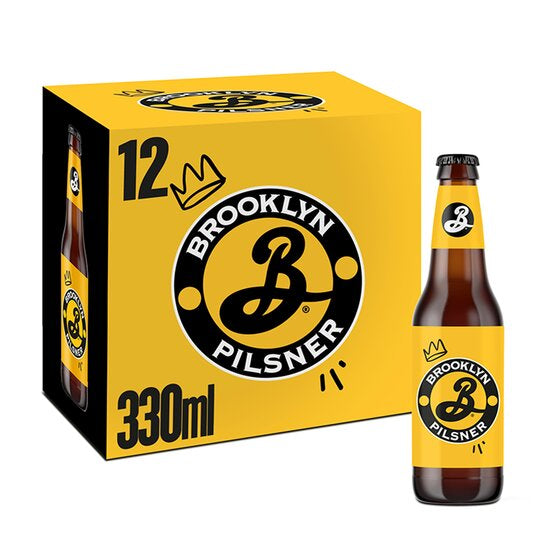 Brooklyn Pilsner Lager Beer 12 X 330Ml