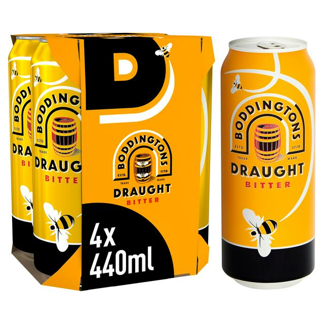 Boddingtons Draught Bitter 4 x 440ml