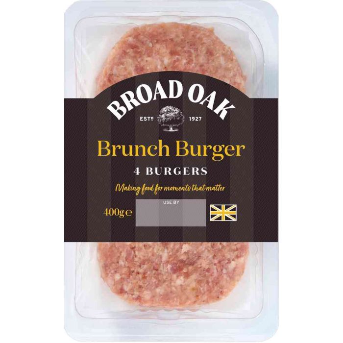 Broad Oak Breakfast Patties 400g