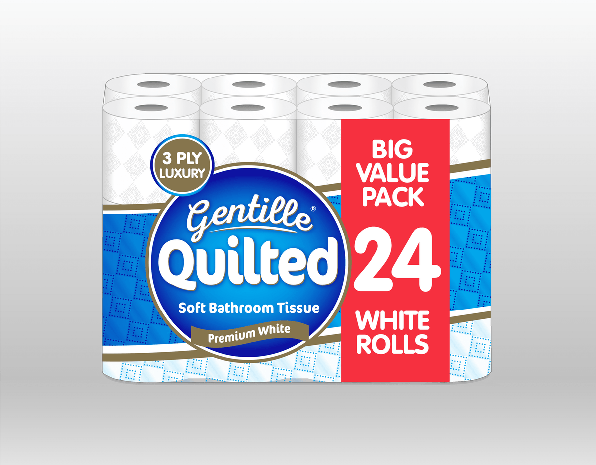 Gentille Toilet 3Ply 24 pk