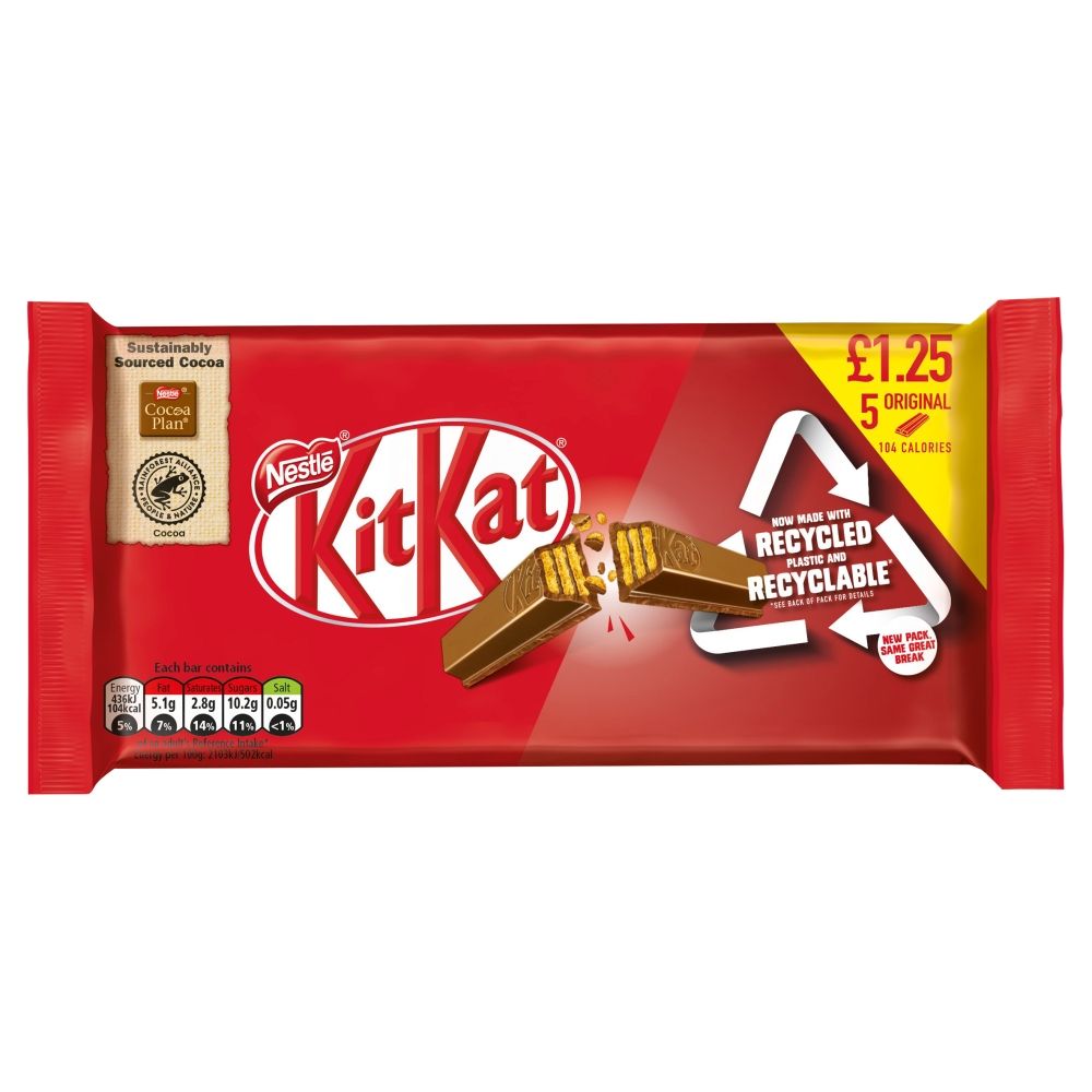 Kit Kat 2 Finger 5 Pack 103.5g