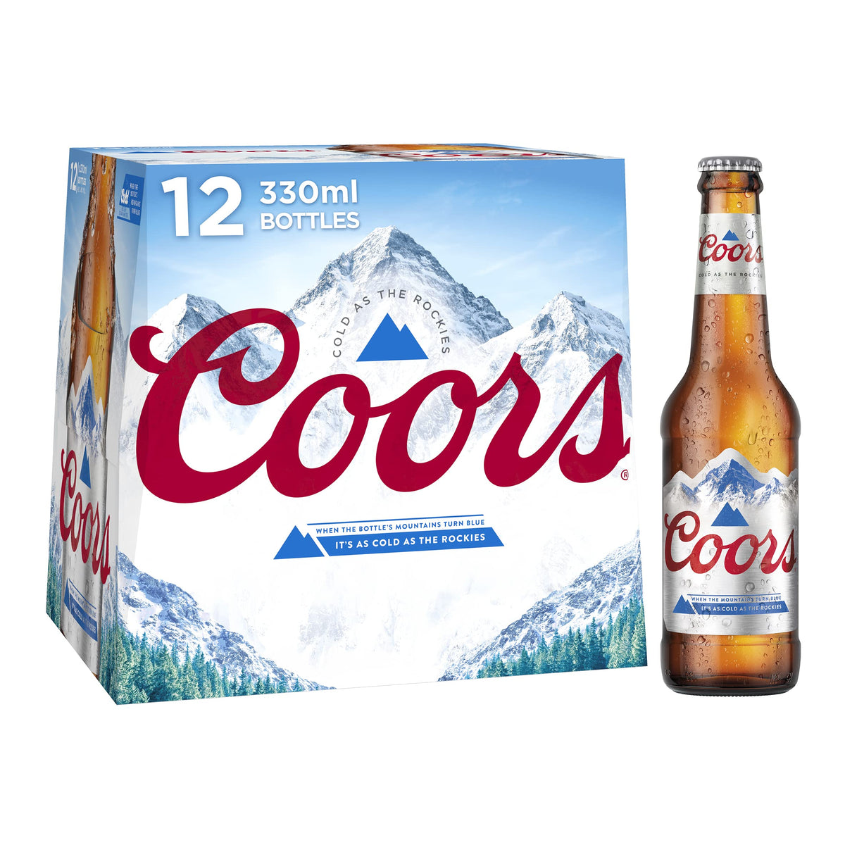 Coors Light Lager 12 x 330ml