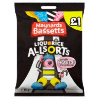 Maynards Bassetts Liquorice Allsorts 130g