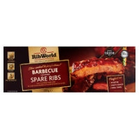 Rib World Barbecue Flavoured Spare Ribs 500g