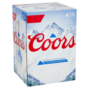 Coors 4 x 568ml