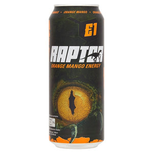 Raptor Orange Mango Energy 500ml