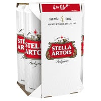 Stella Artois Lager Beer 4 x 568ml