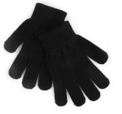 Magic Gloves Black Adult x 1