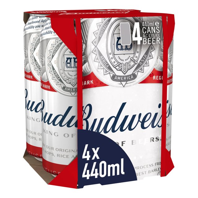 Budweiser 4 x 440ml