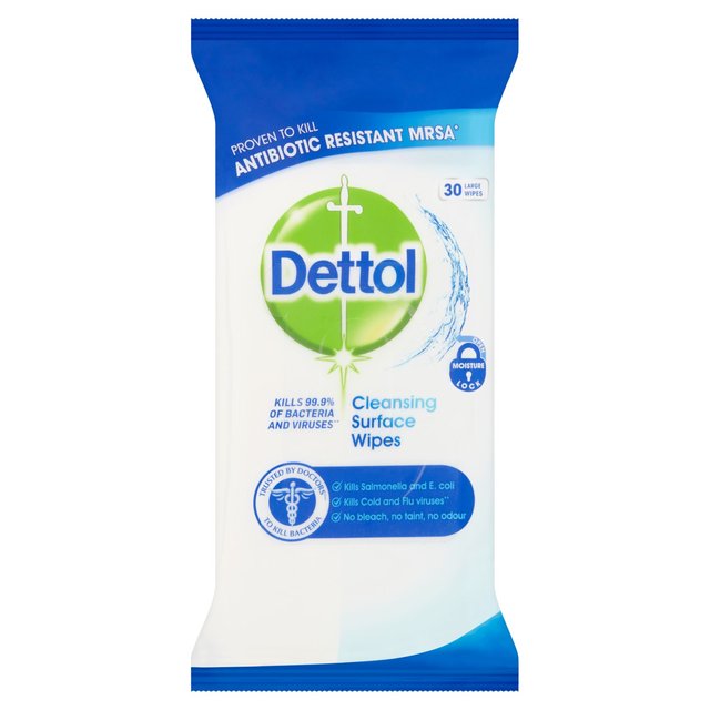 Dettol Anti-Bacterial Surface Wipes 30s