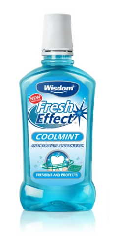 Wisdom Fresh Effect Mouthwash 500ml