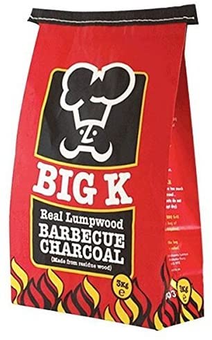 Big K Lumpwood Charcoal 3kg