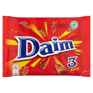 Daim Chocolate Bar 3 x 28g