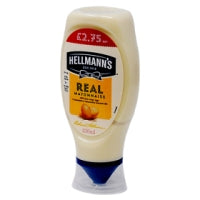 Hellmann's Real Squeezy mayonnaise 250ml —