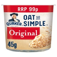 Quaker Oat So Simple Original Porridge Pot