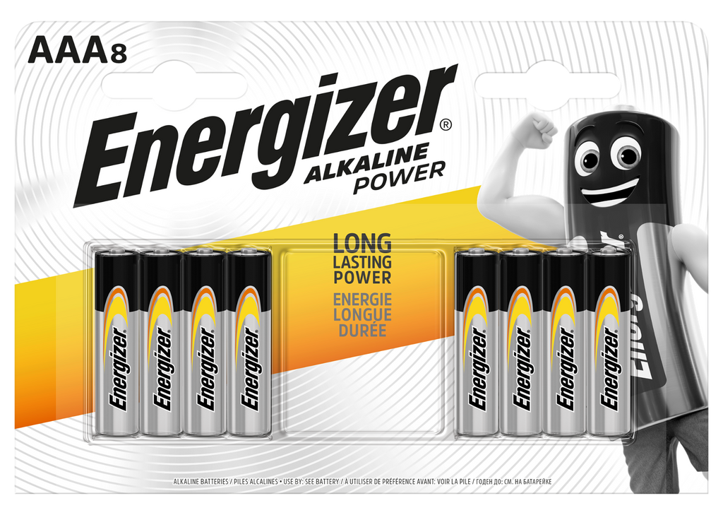 Energizer AAA Batteries 8pk