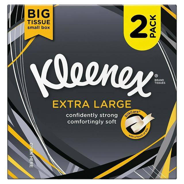Kleenex Extra Large Tissues 2 Boxes