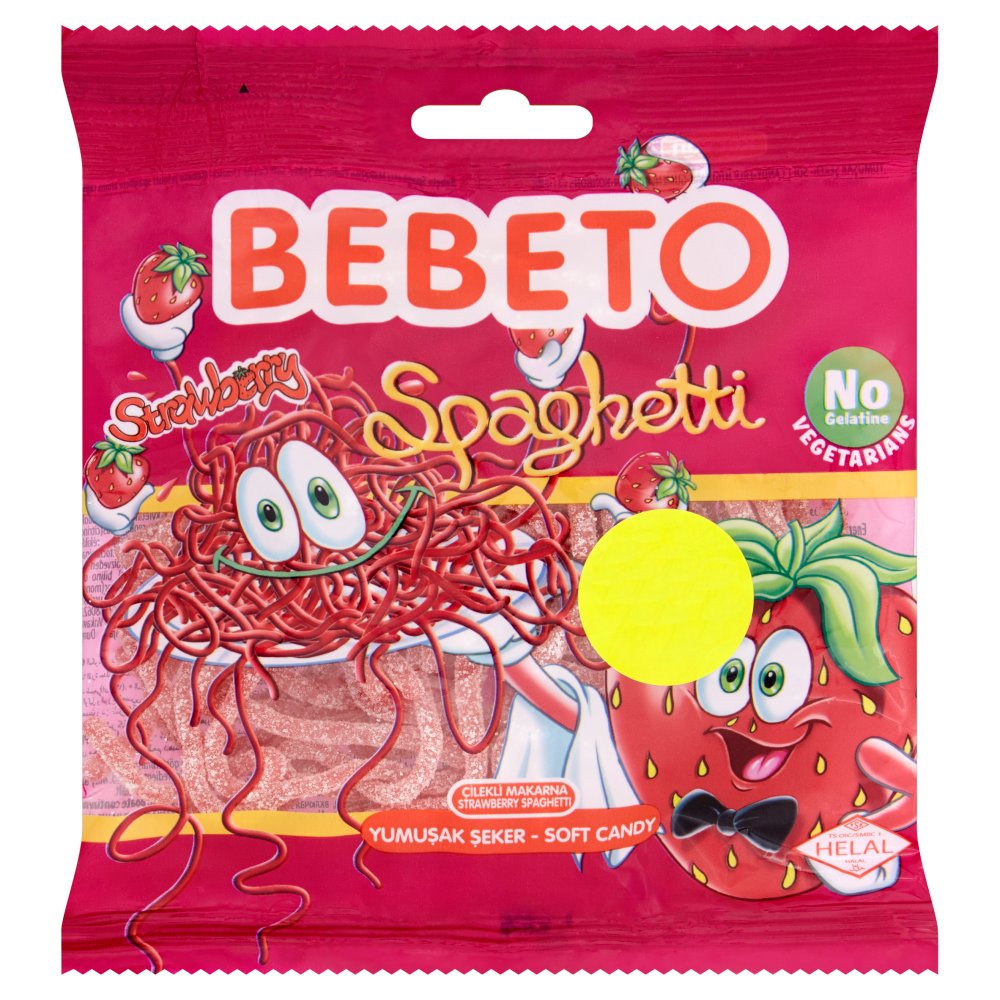 Bebeto Strawberry Spaghetti 70g