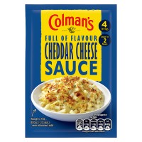 Colman's Cheddar Cheese Sauce REDUCED TO CLEAR