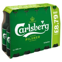 Carlsberg Lager Beer 10 x 330ml