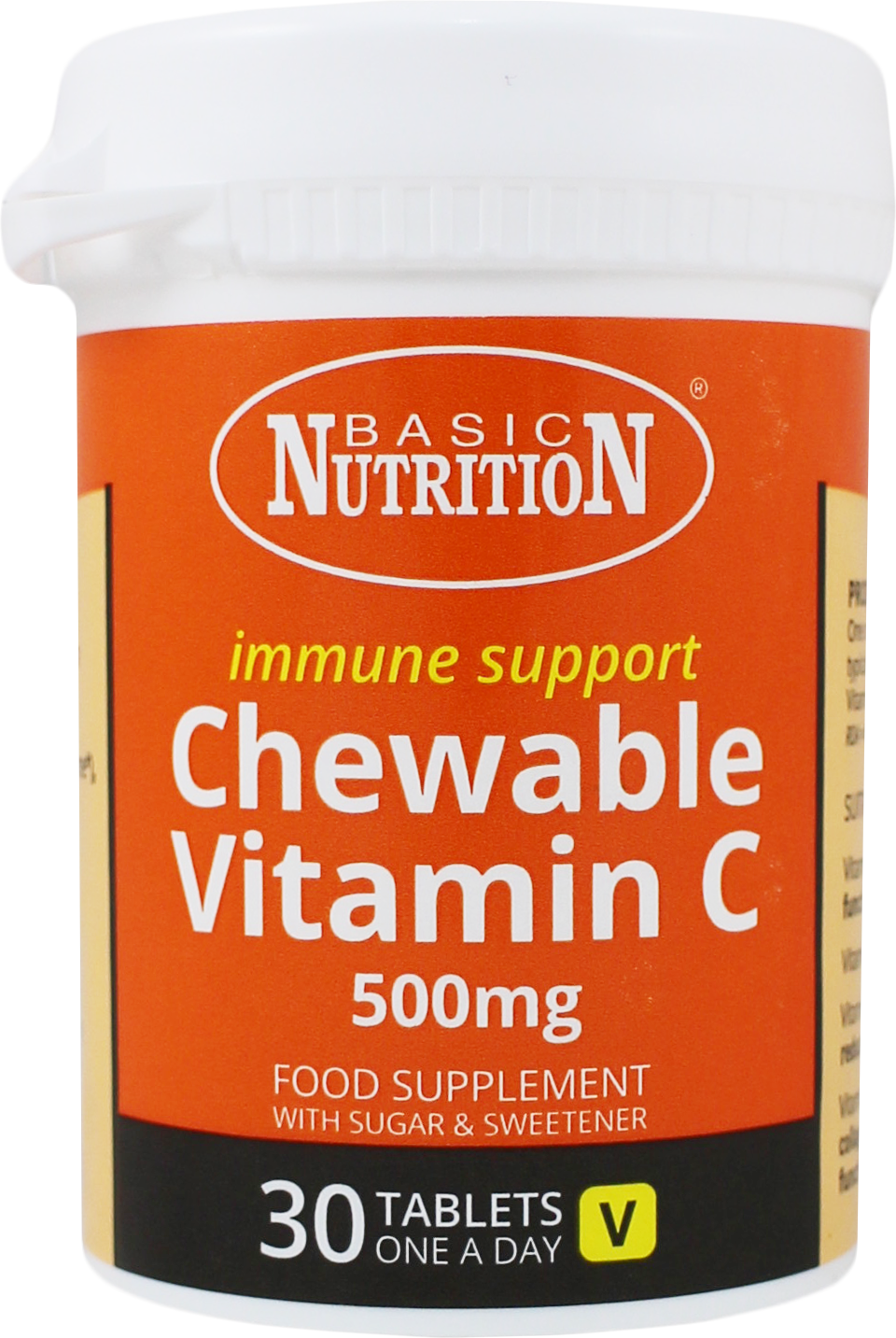 Basic Nutrition Vitamin-C Chewable Tablets 30's