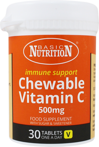 Basic Nutrition Vitamin-C Chewable Tablets 30's