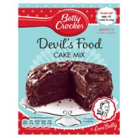 Betty Crocker Devil's Food Chocolate Cake Mix 425g REDUCED TO CLEAR