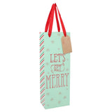 LET'S GET MERRY BOTTLE GIFT BAG