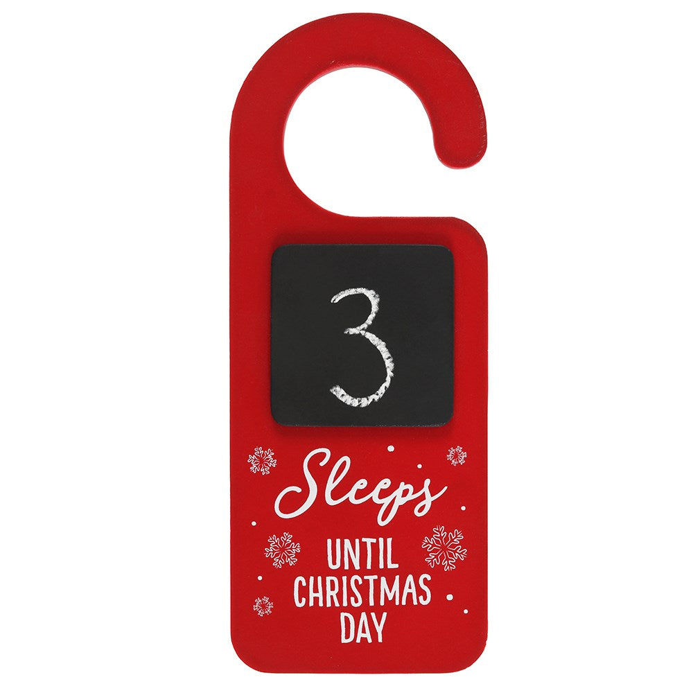 CHRISTMAS COUNTDOWN DOOR HANGER