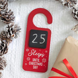 CHRISTMAS COUNTDOWN DOOR HANGER