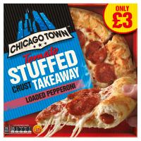 Chicago Town Takeaway Medium Pepperoni Pizza 480g