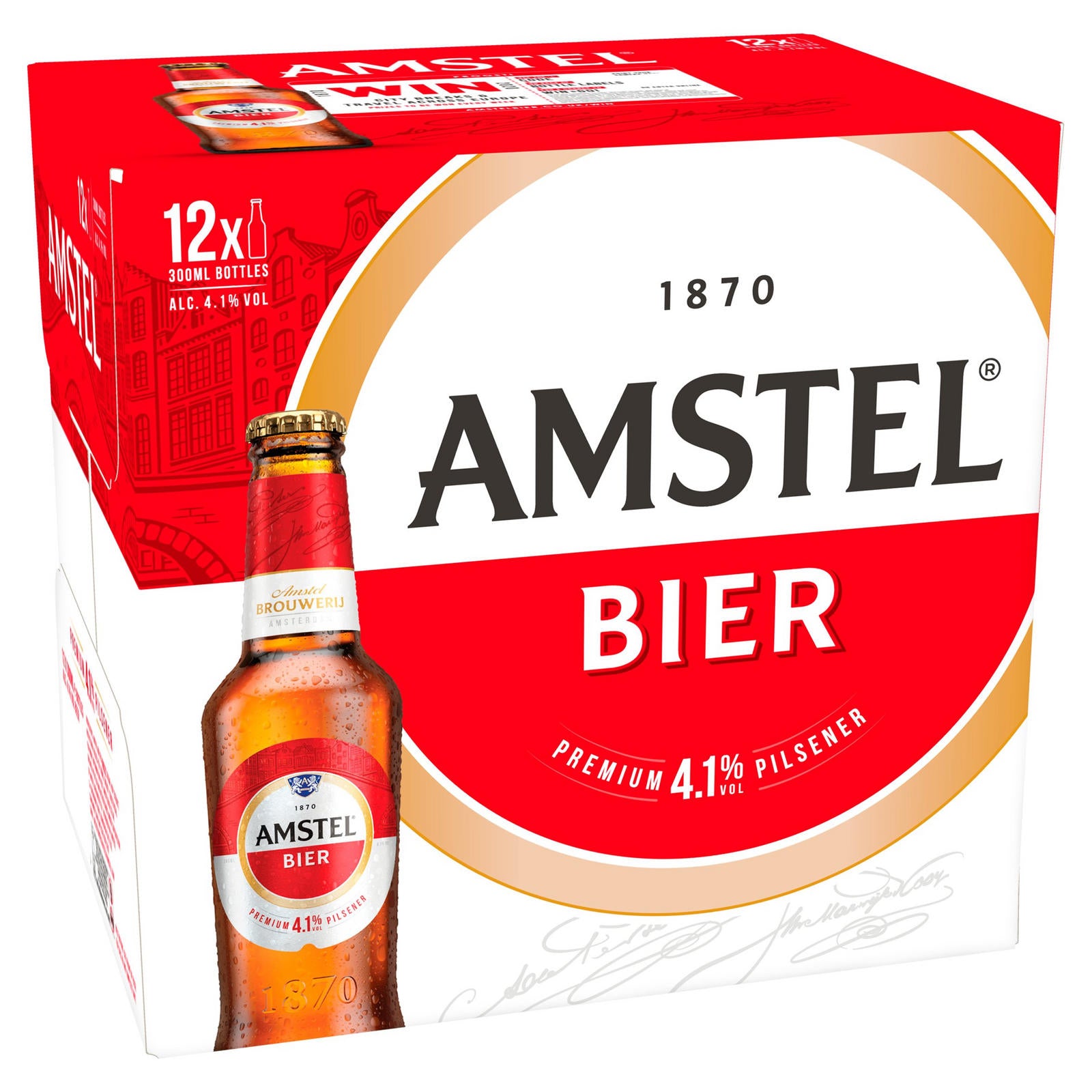 Amstel Bier Premium Pilsener 12 x 300ml