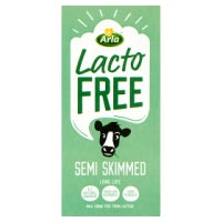 Arla LactoFree Semi Skimmed Long Life Milk Drink 1 Litre