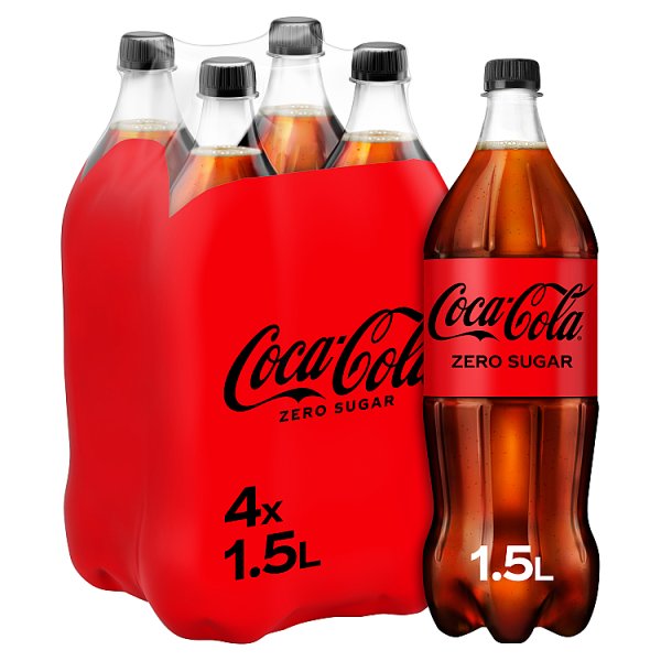 Coca-Cola Zero Sugar 4 x 1.5L