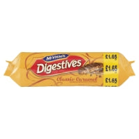 McVitie's Digestives Classic Caramel Biscuits 267g