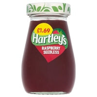 Hartley's Raspberry Seedless Jam 340g