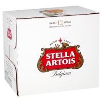 Stella Artois Lager Beer Bottles 12 x 284ml