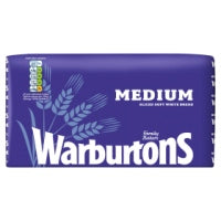 Warburtons Medium Sliced Soft White Bread’s 800g