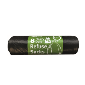Lifestyle Heavy Duty Bin bags x 8