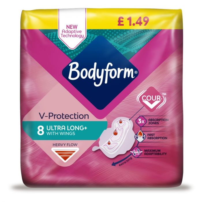 Bodyform Ultra Long Wing 8s