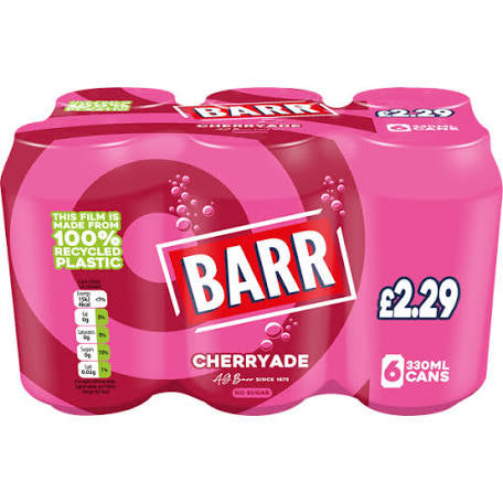 Barr Cherryade 6 x 330ml