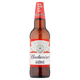 Budweiser Lager Beer Bottles 660ml