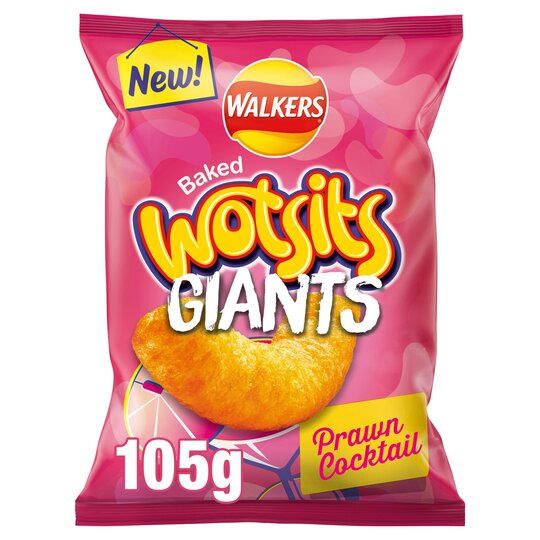 Walkers Wotsits Giants Prawn Cocktail 105G