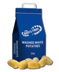 Washed White Potatoes 5kg
