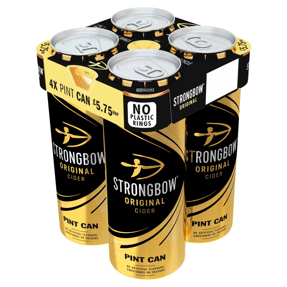 Strongbow Original Cider 4 x 568ml