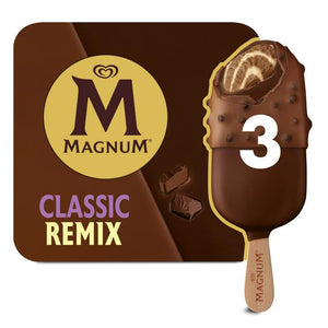 Magnum Classic Remix Ice Cream 3 x 90 ml