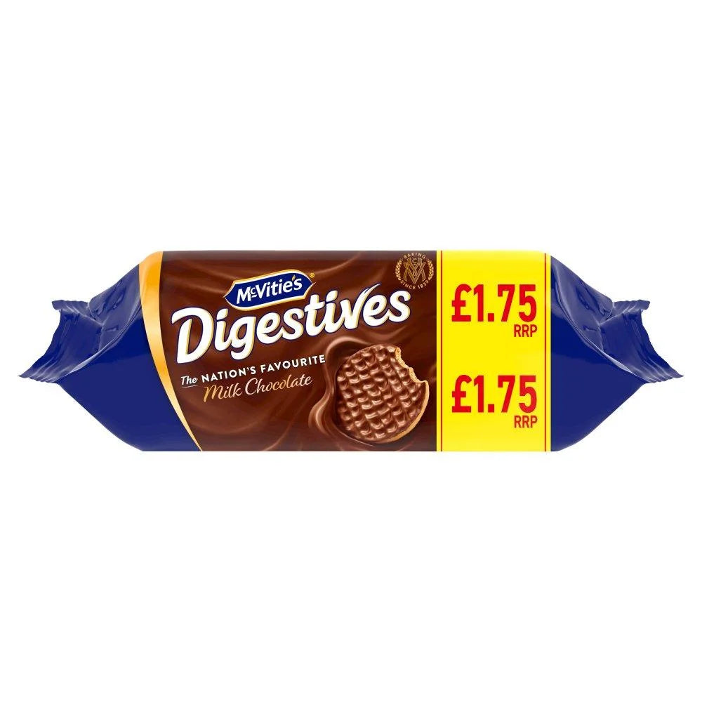 McVitie's Digestives Milk Chocolate Biscuits 266g