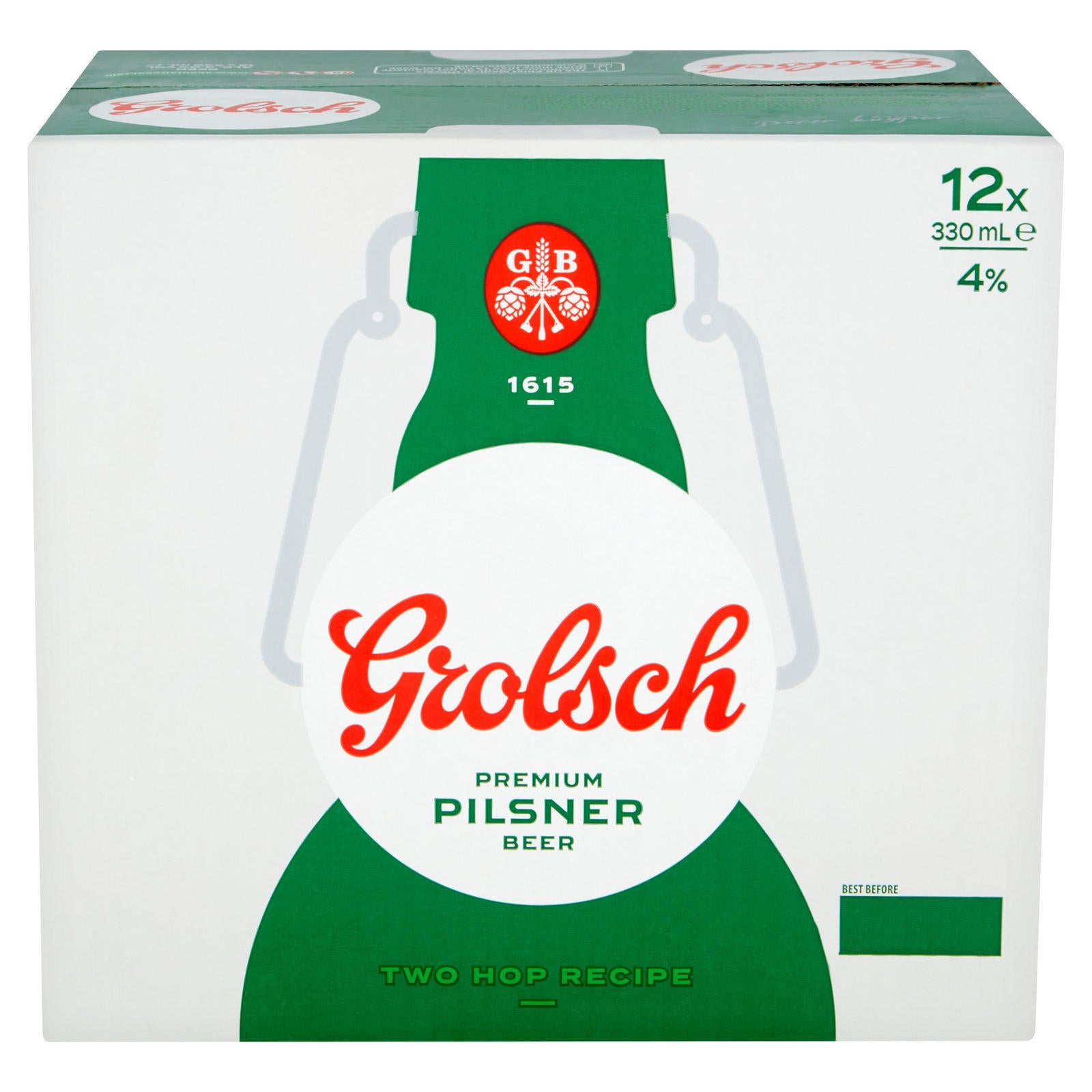 Grolsch Premium Pilsner Beer 12 x 330ml